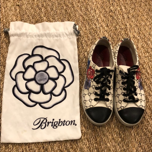 Brighton Shoes - Brighton Floral Sneakers